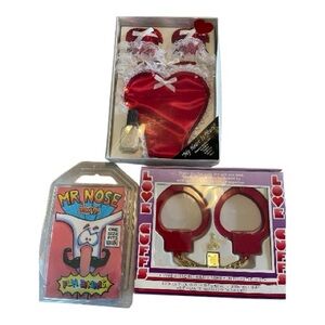 Bedroom Fun Adult Toy Lot Cuffs Pasties Male Bikini Bachelor Bachelorette Gift